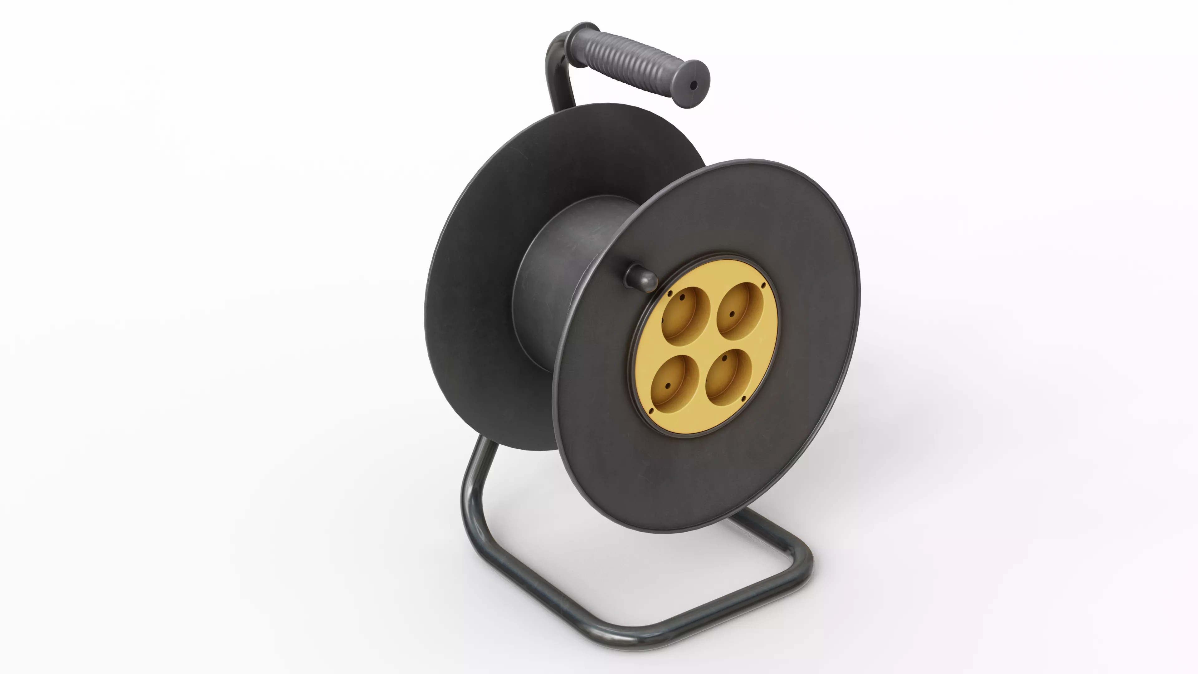 Empty Cable Reel 3D model