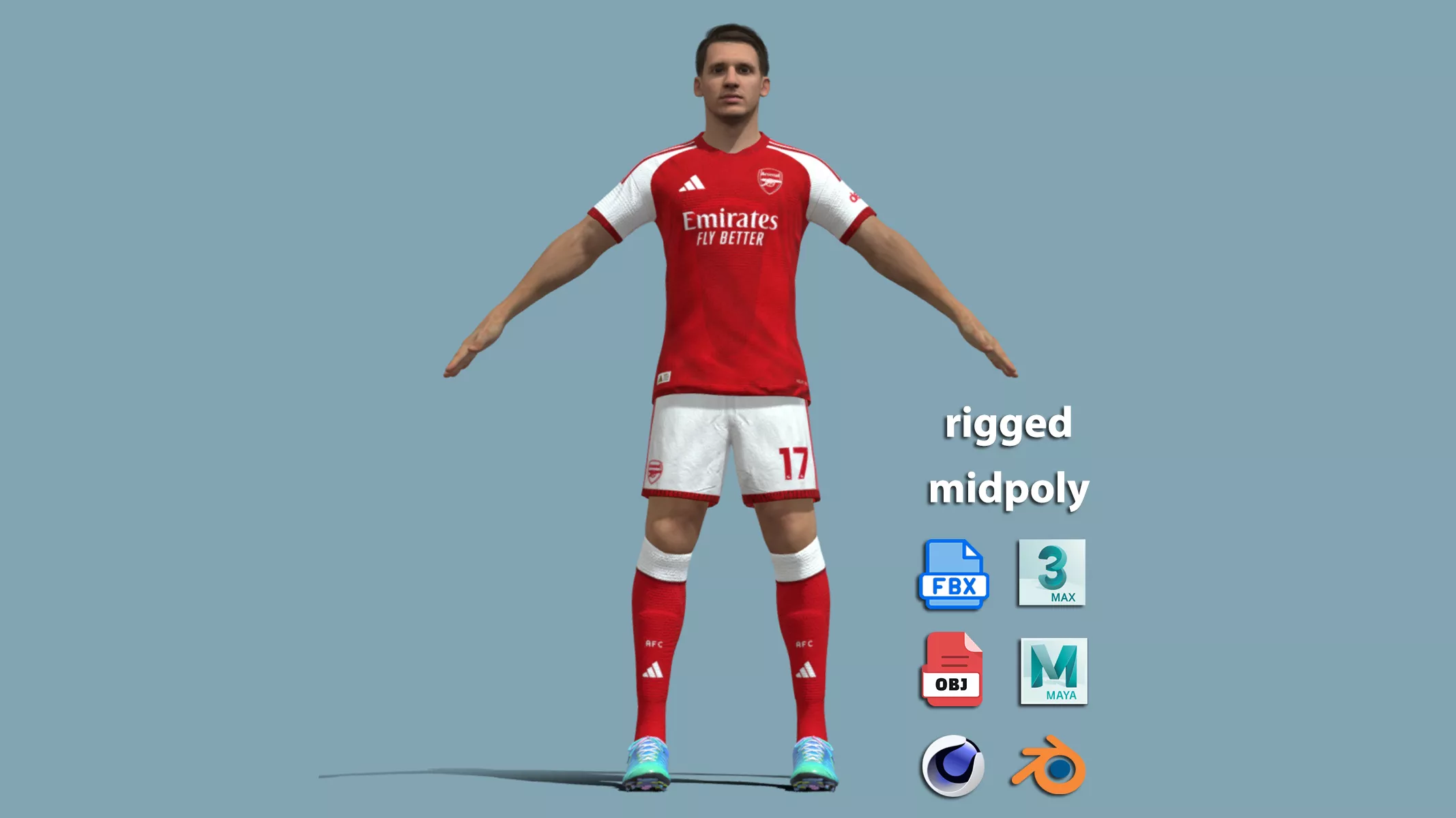 A-Pose Rigged Christos Tzolis 26-27 3D model