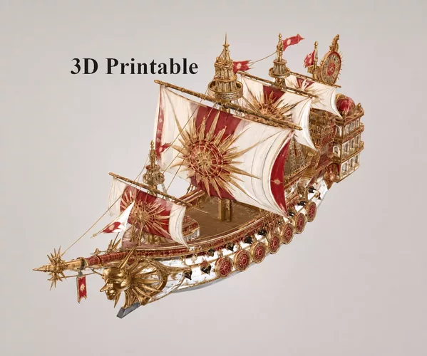 Heliarch Sunfire Warship