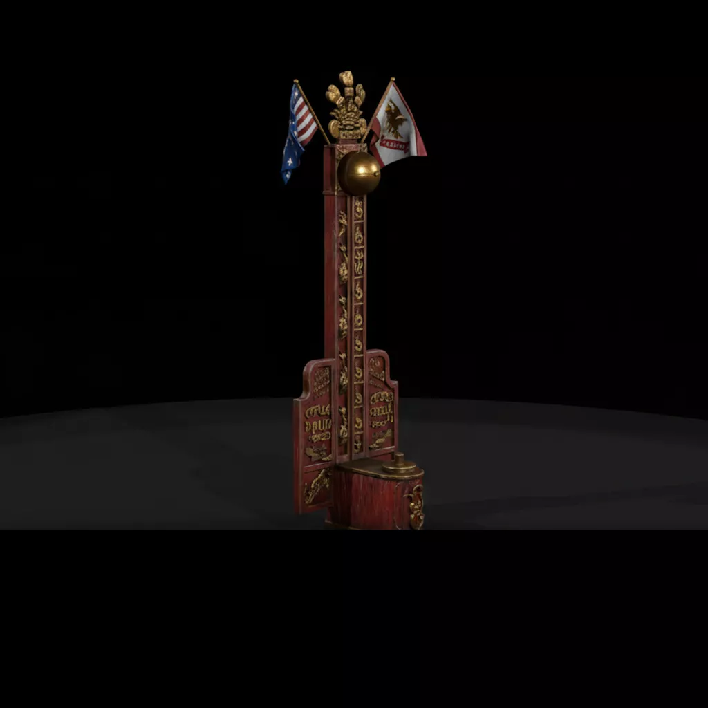 High Striker Strength Tester Carnival Game Machine 3D print model