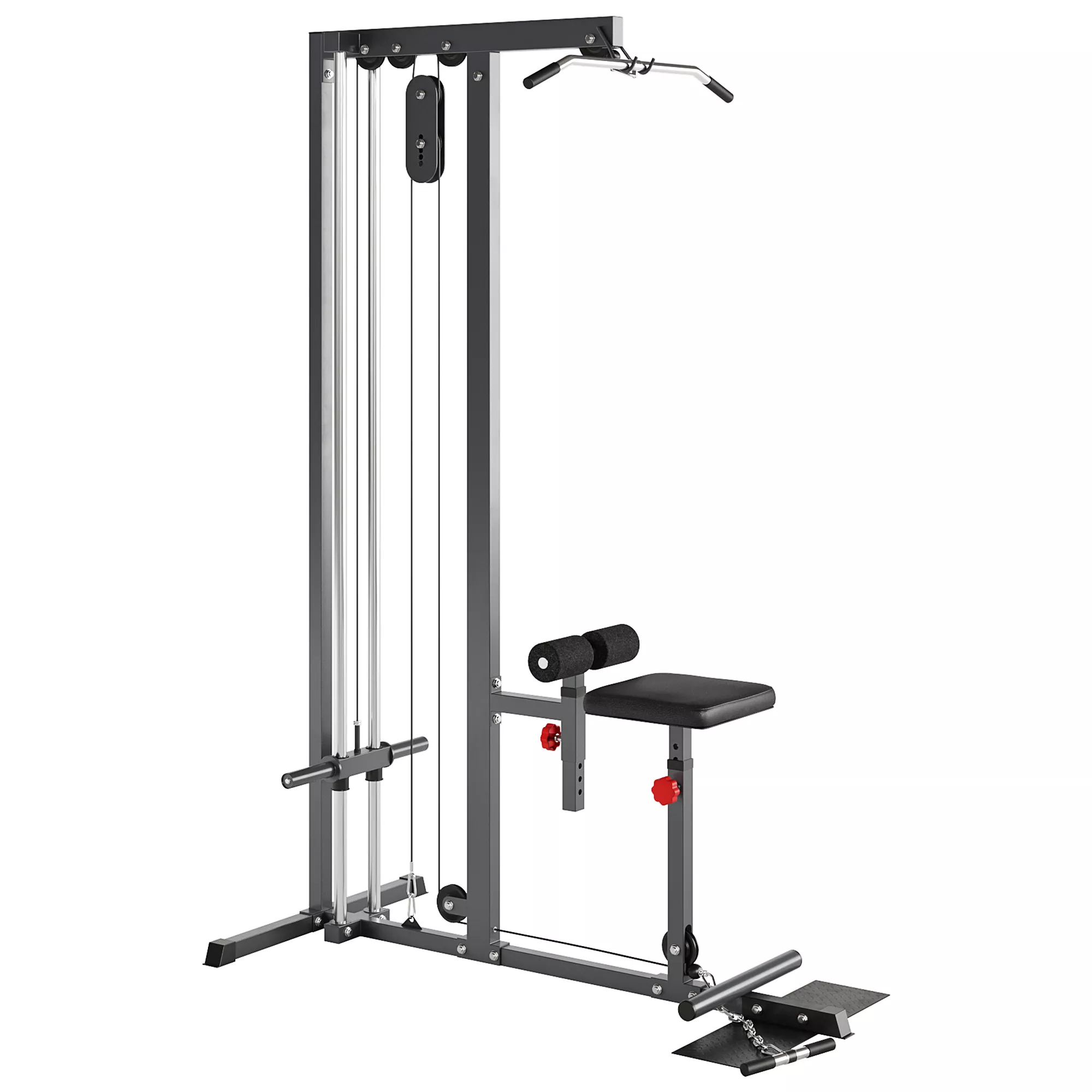 PowerMark 660LR Lat Low Row Machine 3D model