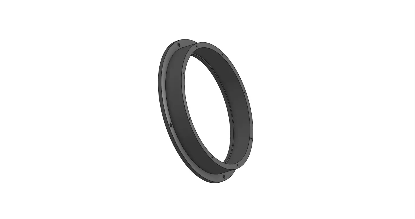 Audi A6 C7 Front Speaker Adapter 3D print model