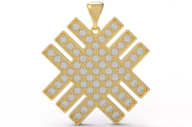 Burdock Pendant Anatolian Kilim Evil Eye Protection Abundance