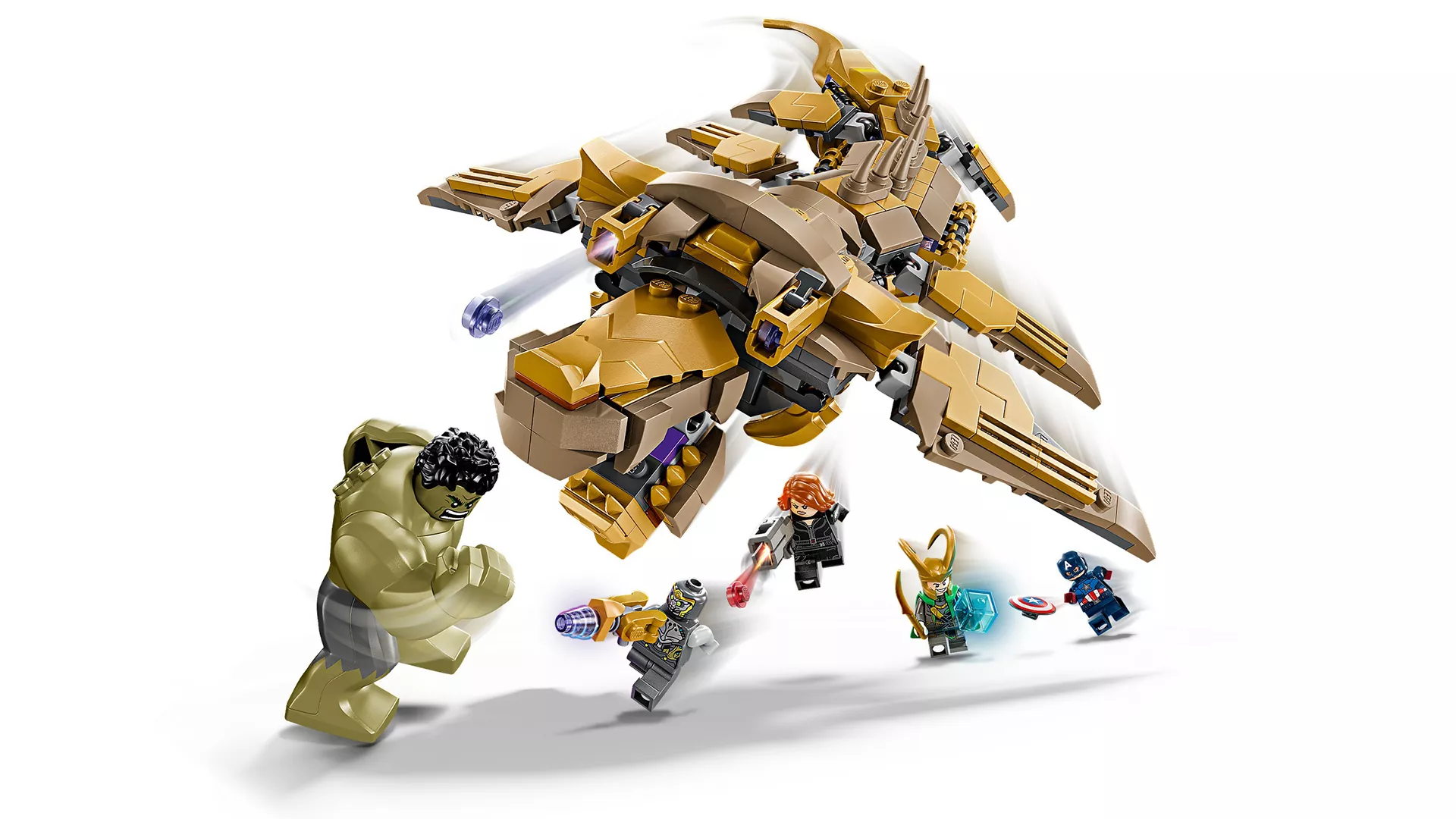 TwindBricks3D - 76290 The Avengers vs The Leviathan 3D print model