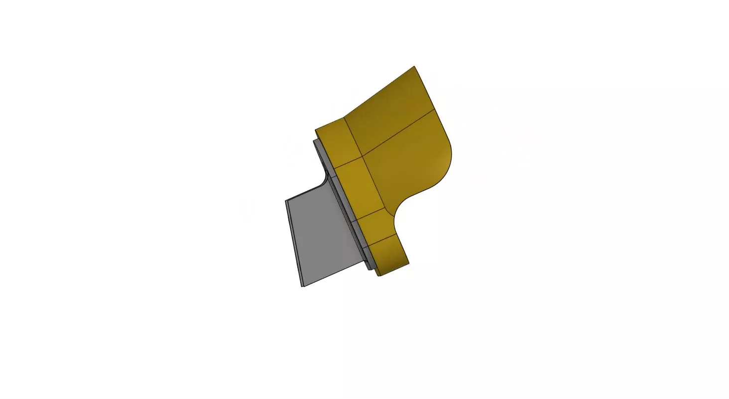 CDL3 Club Dash Logger Dash Bracket and Hood 3D print model