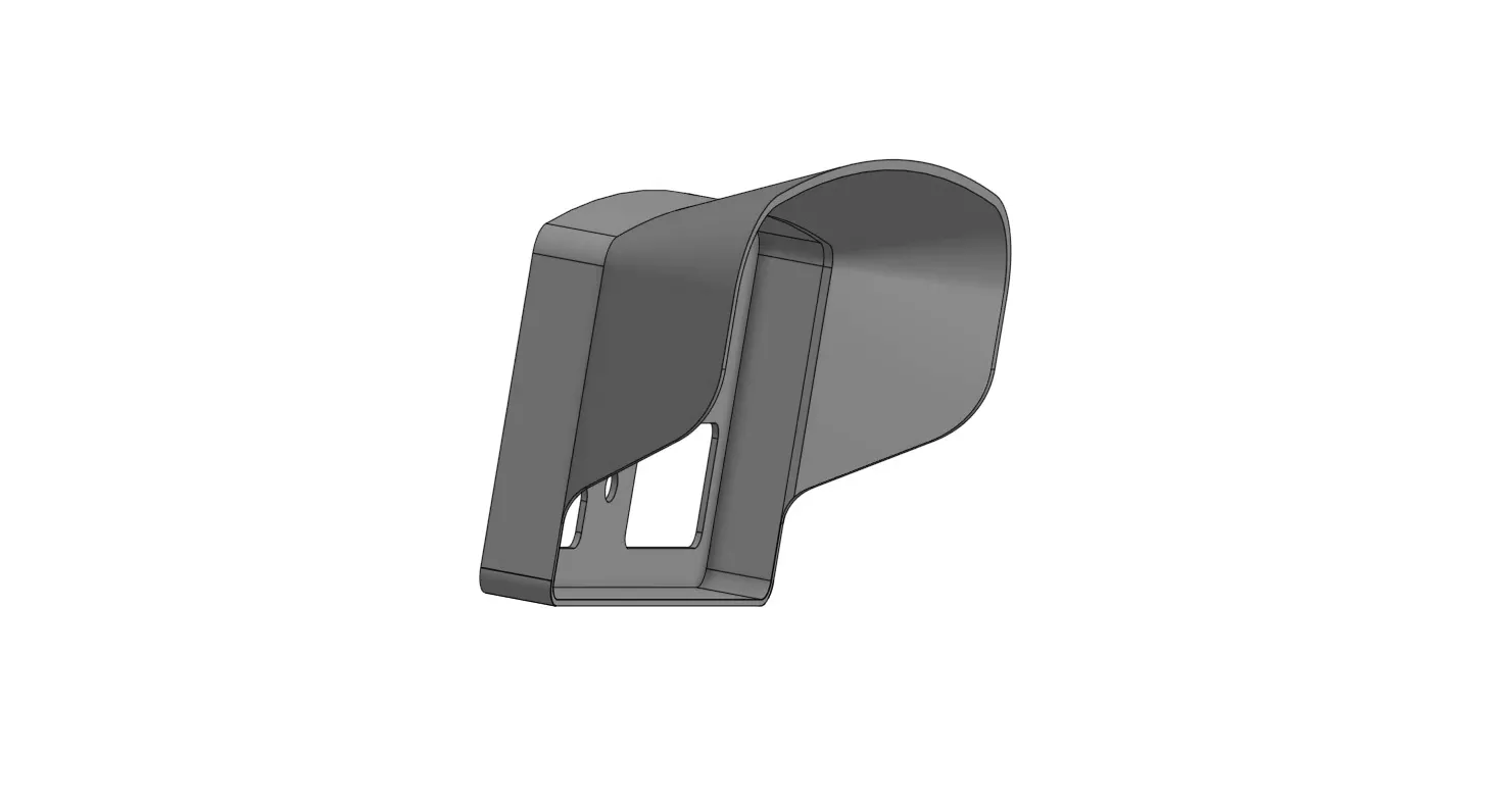 Motec Dash Digital Dashboard Housing 3D print model