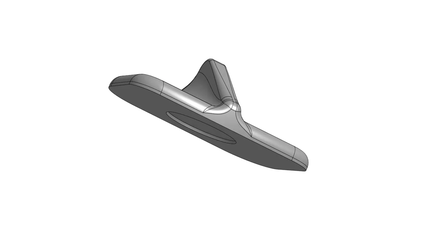 BMW E39 Shark Fin Antenna Cover 3D print model