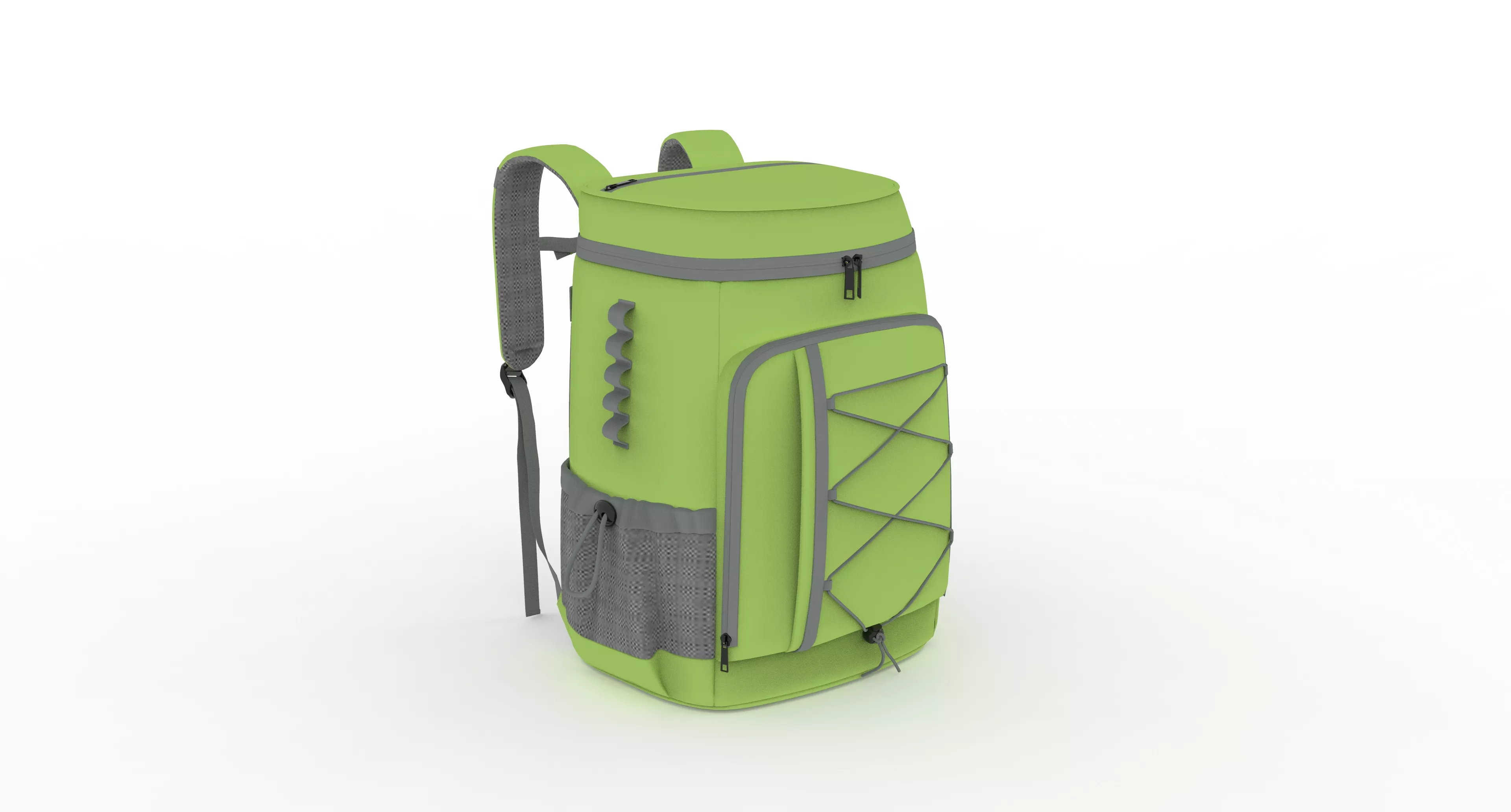 Backpack bag baggage Low-poly 3D model