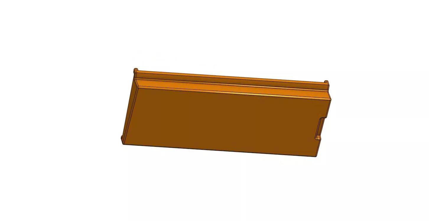 BMW E46 License Plate Light Housing 3D print model