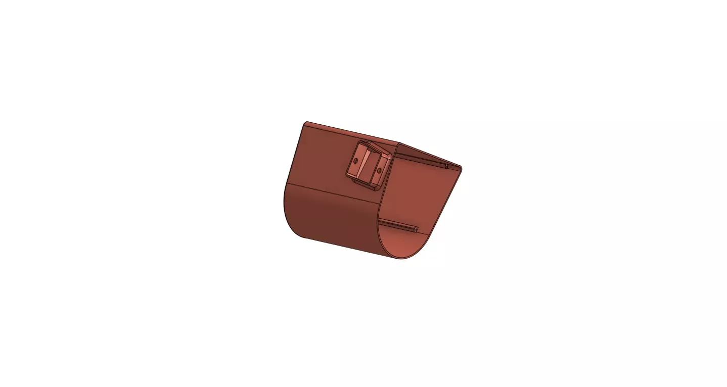 BMW E46 Intake Heatshield 3D print model