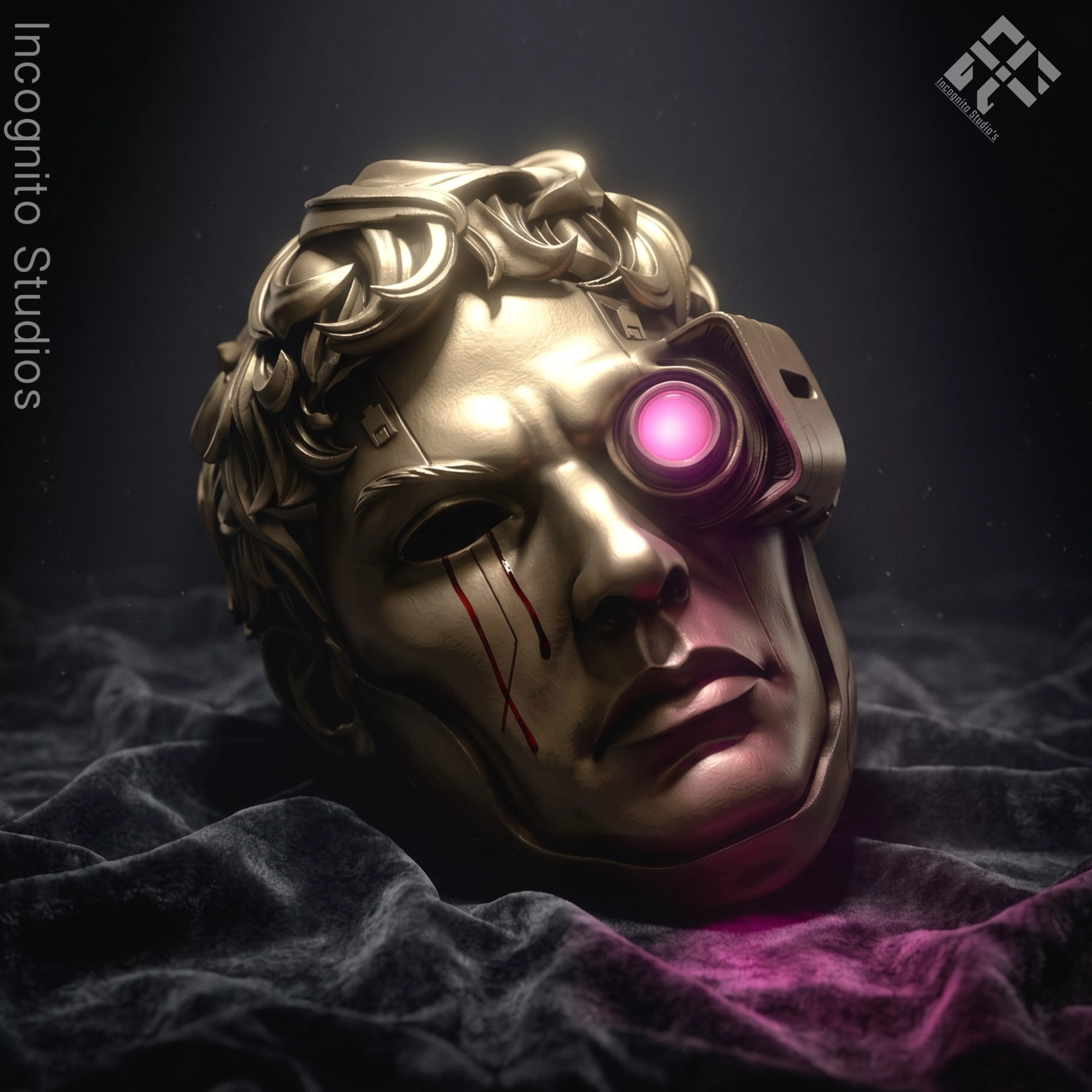 The Aurelian Guard Mask Sci Fi Wearable Tactical Cosplay Armor 3D print model