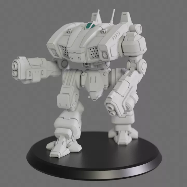 Bullhound Mech 3D print model