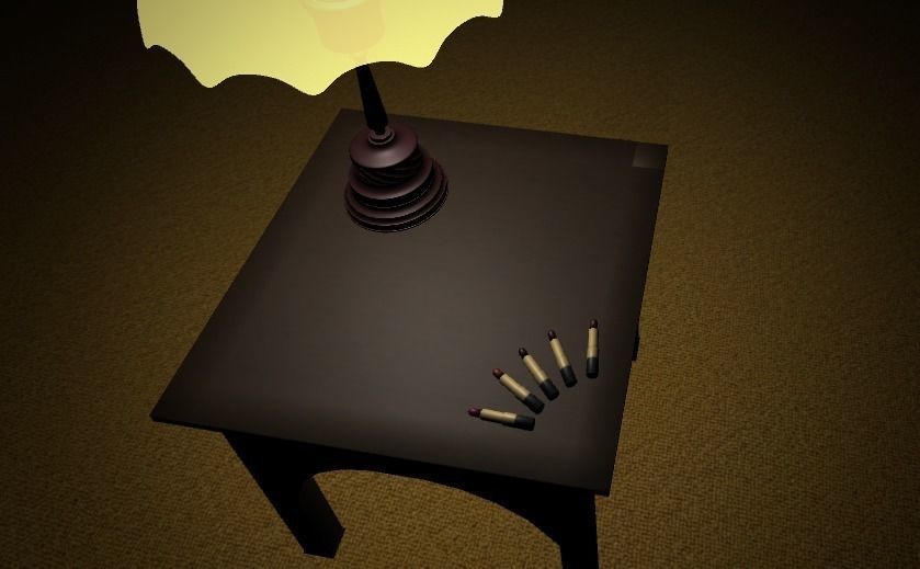 Lipstick 3D Model Low-poly 3D model_1
