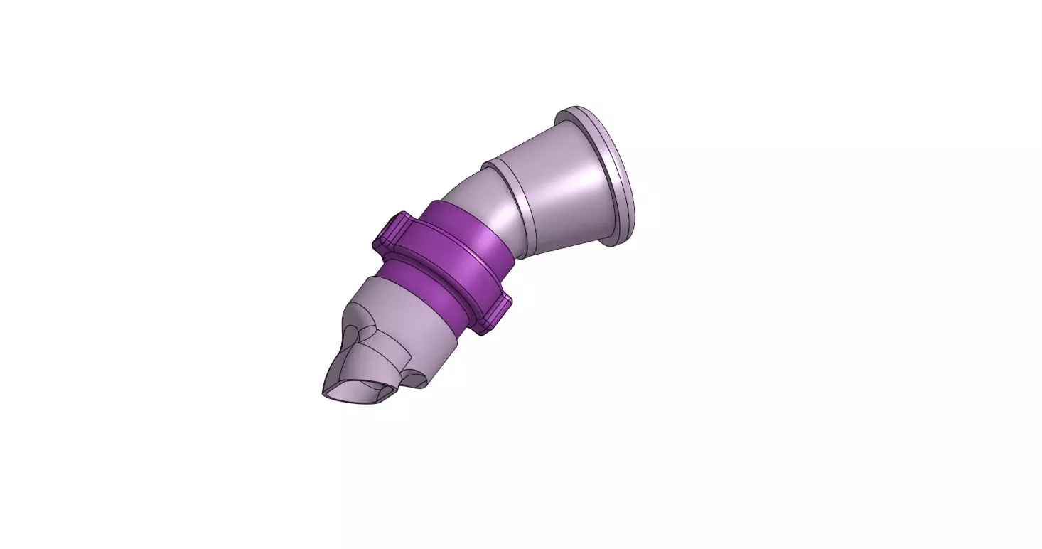 BMW E36 Individual Throttle Body Housing 3D print model