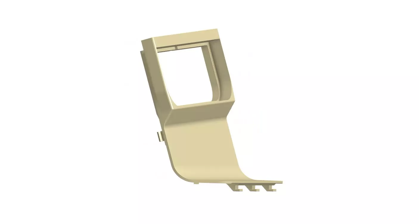 BMW E36 Climate Control Housing 3D print model