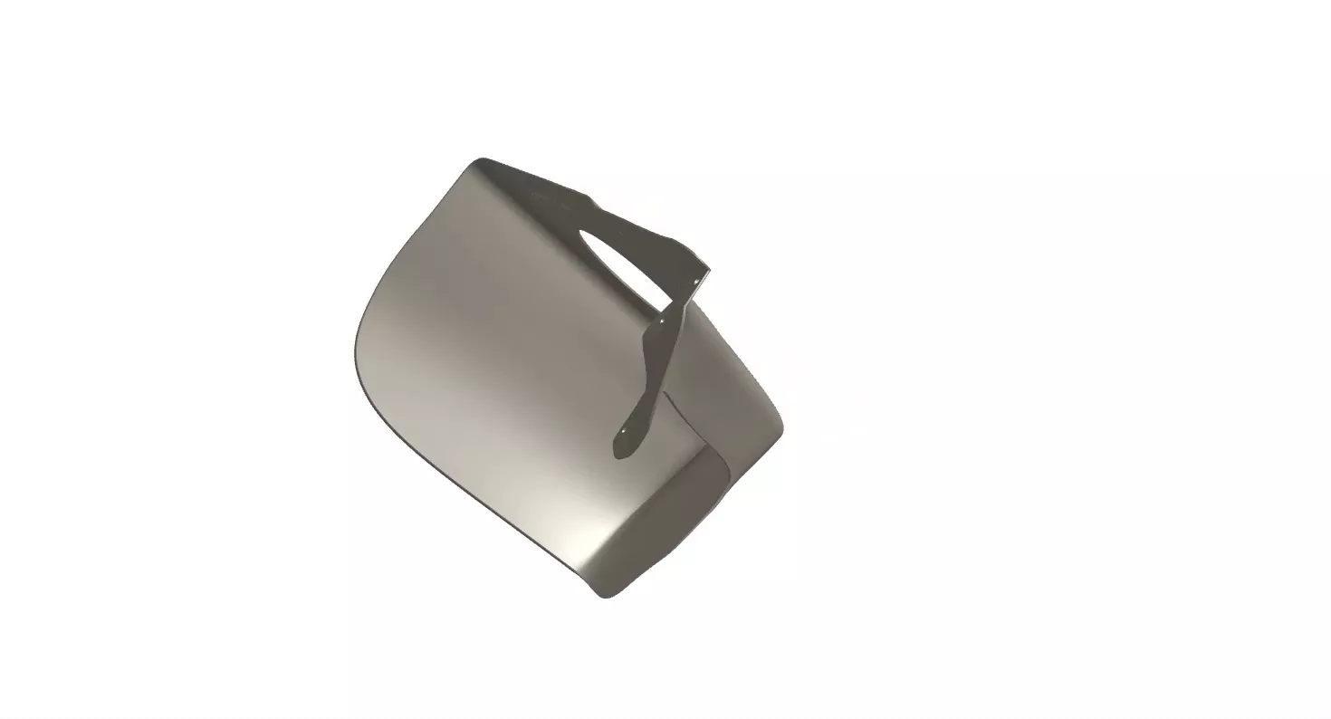 BMW E46 320328 Air Intake Heat Shield 3D print model