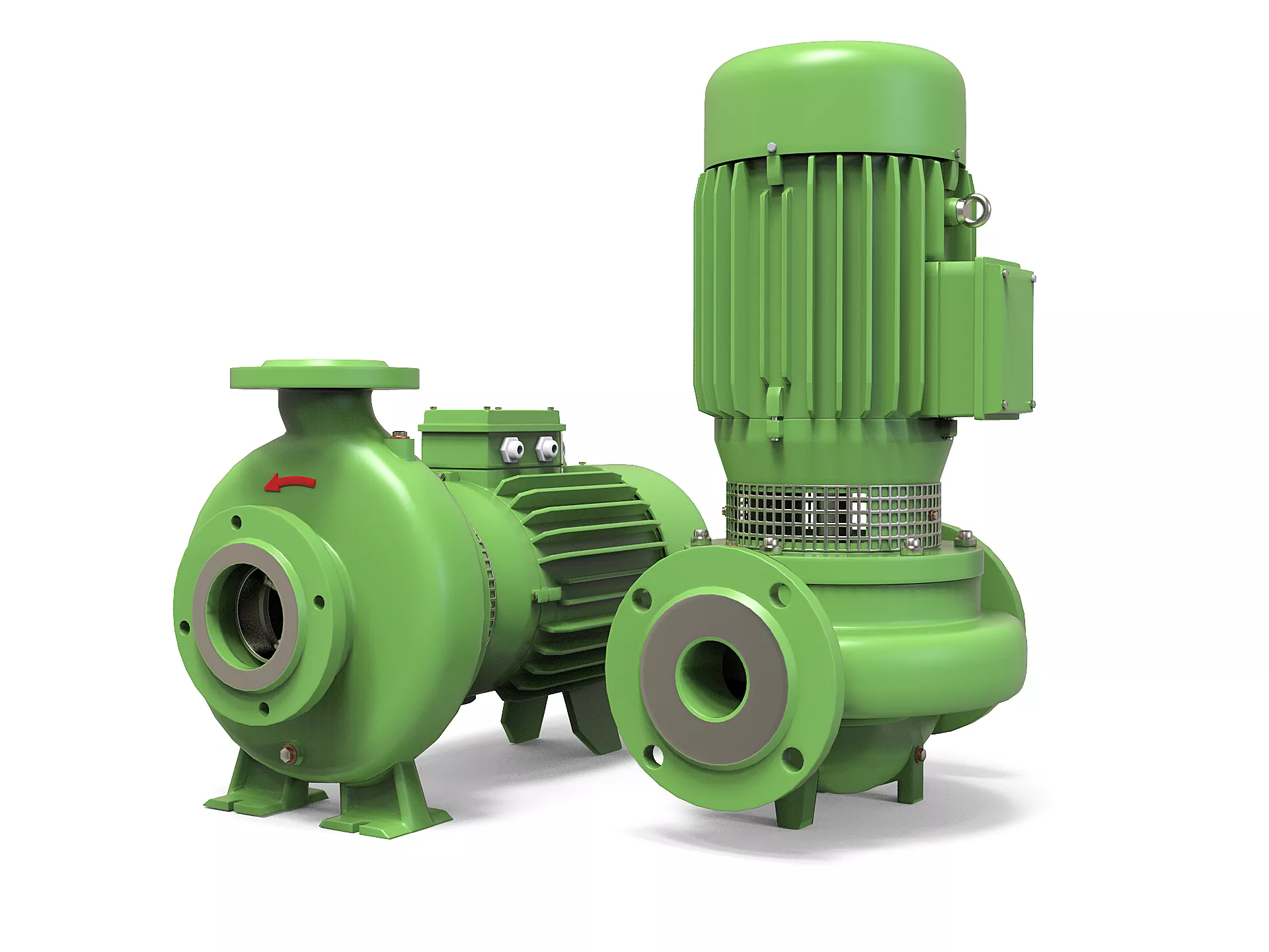 Pump centrifugal Grz and Vrt 3D model
