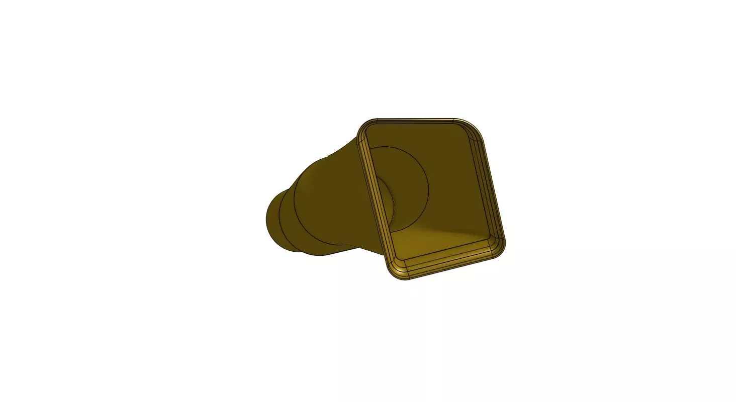 BMW E46 M3 Front Left Air Intake 3D print model