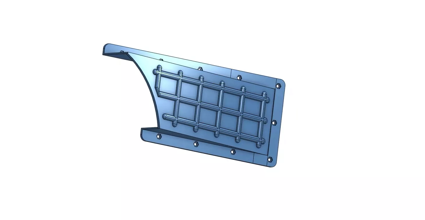 BMW E36 Compact Fender Vent 3D print model
