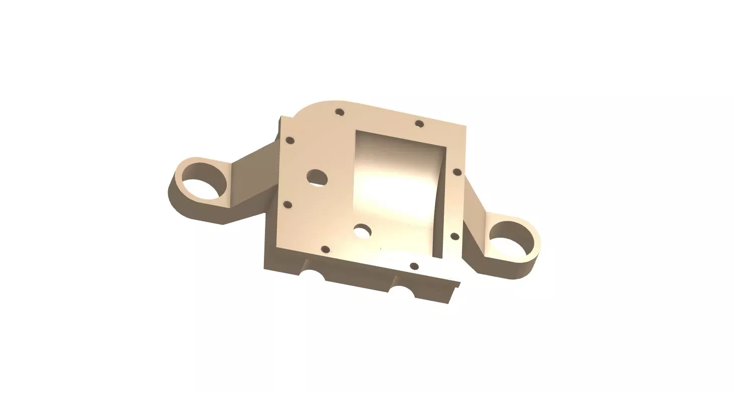 BMW E36 Differential Cover 3D print model