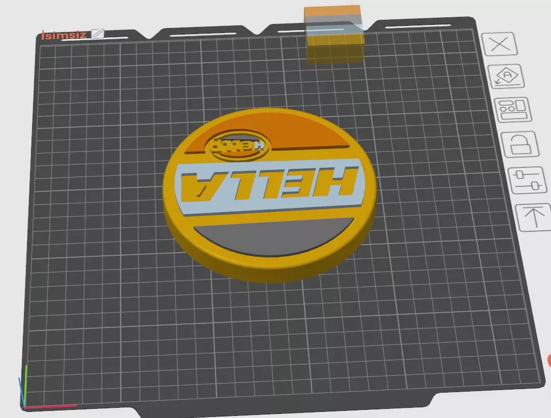 Volkswagen Golf MK3 Hella Covers Parts 3D print model