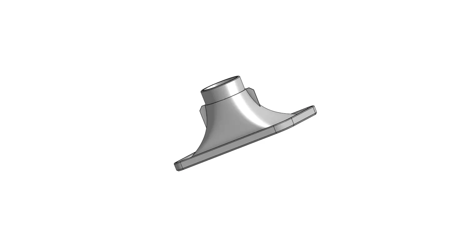 BMW E36 Brake Air Intake 3D print model