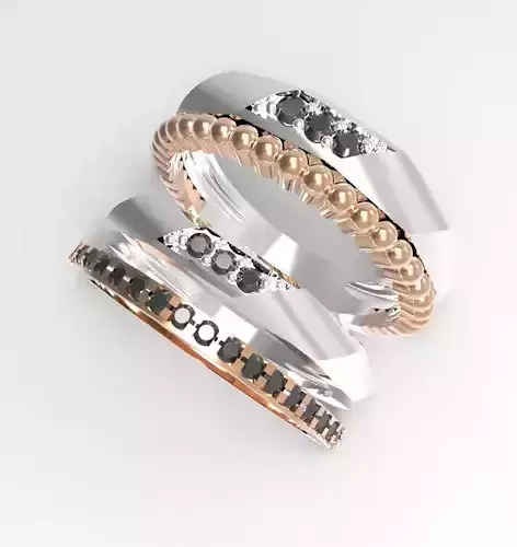 Sphere shape engagement ring