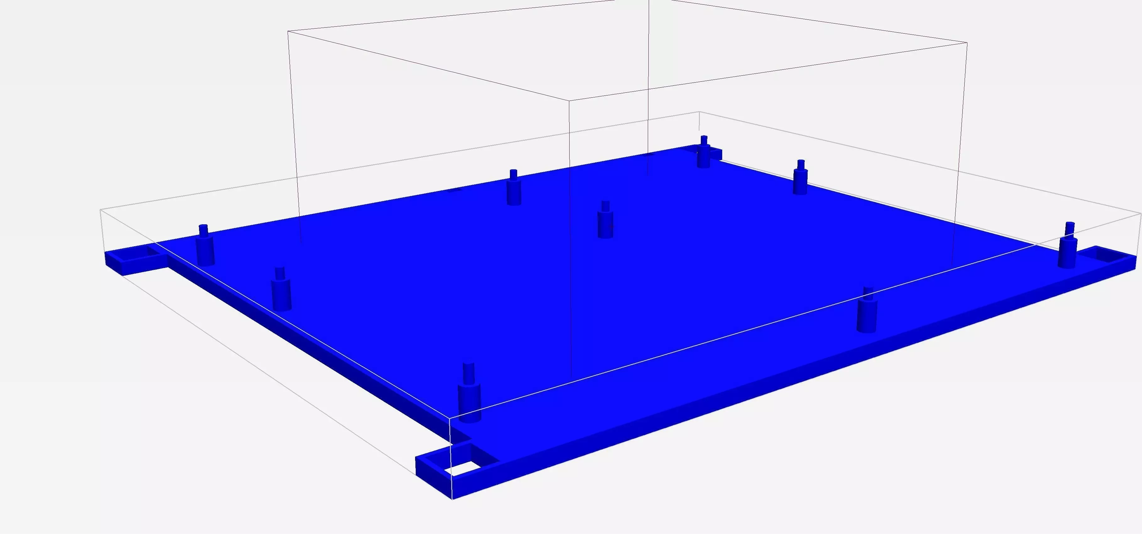 ATX testbench Motherboard Mounting Plate V1-NOT TESTED Free 3D print model_0