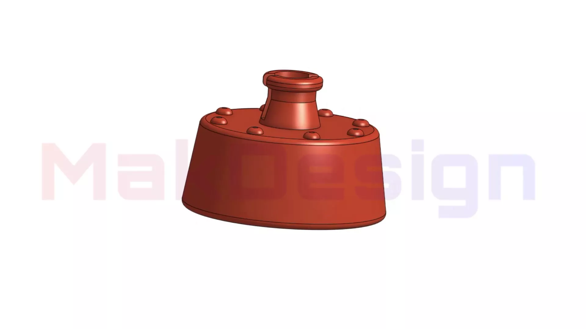 Opel Window Handle Part 3D print model