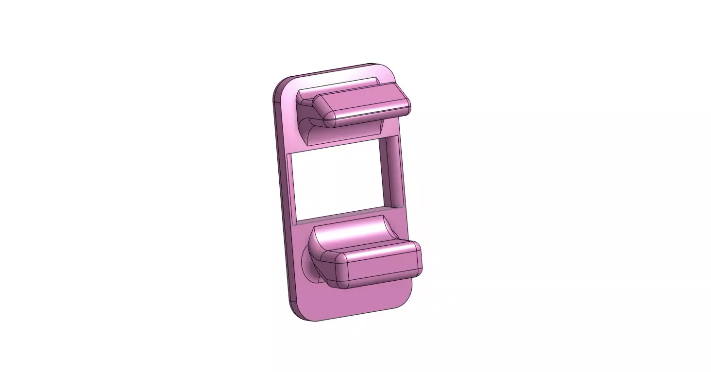 Opel Astra Trunk USB Port Holder 3D print model