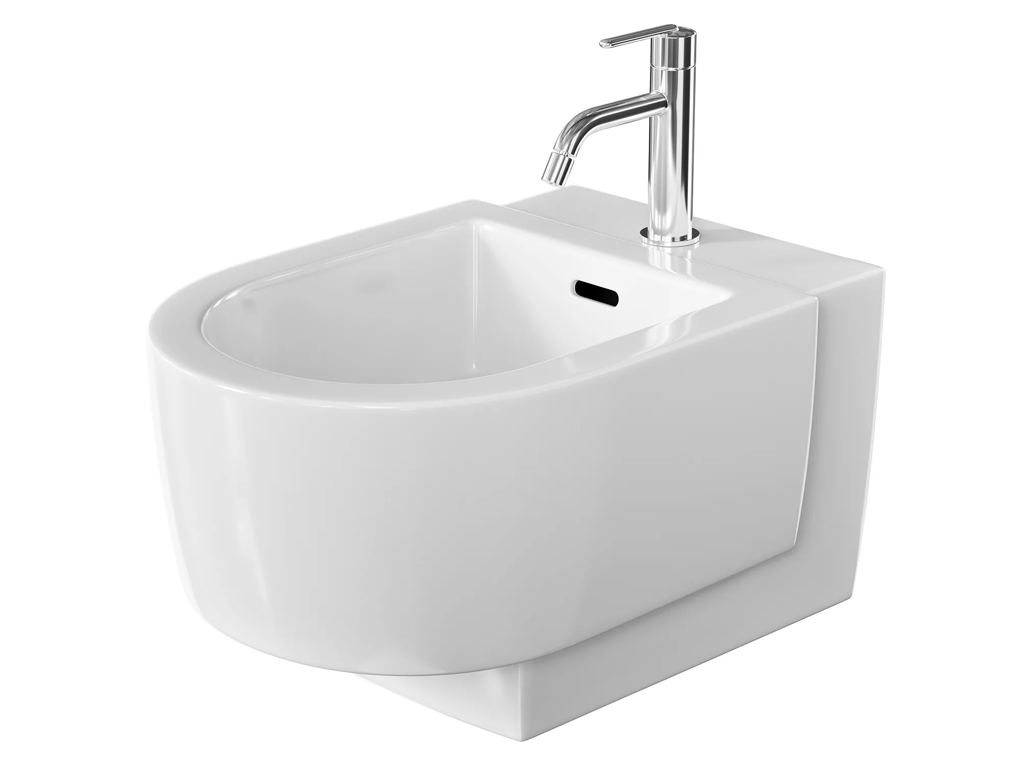 Duravit Balcoon Wall Mounted Bidet 3D model