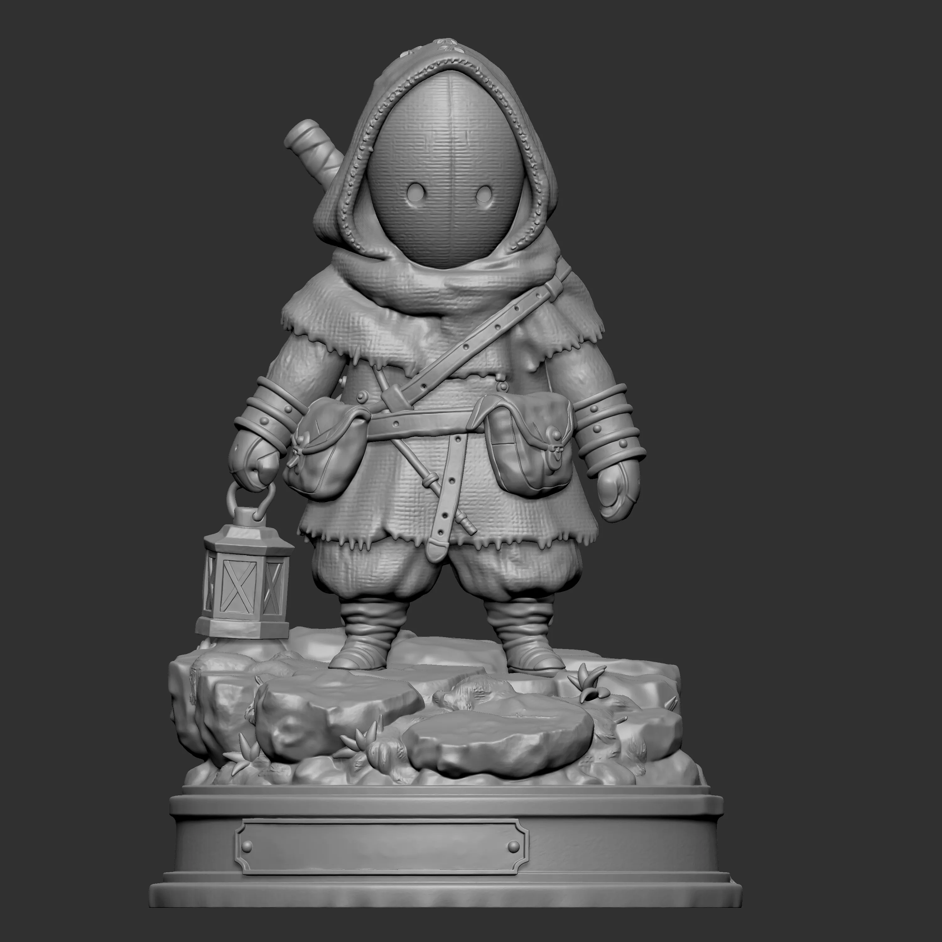 fantasy wanderer 3D print model