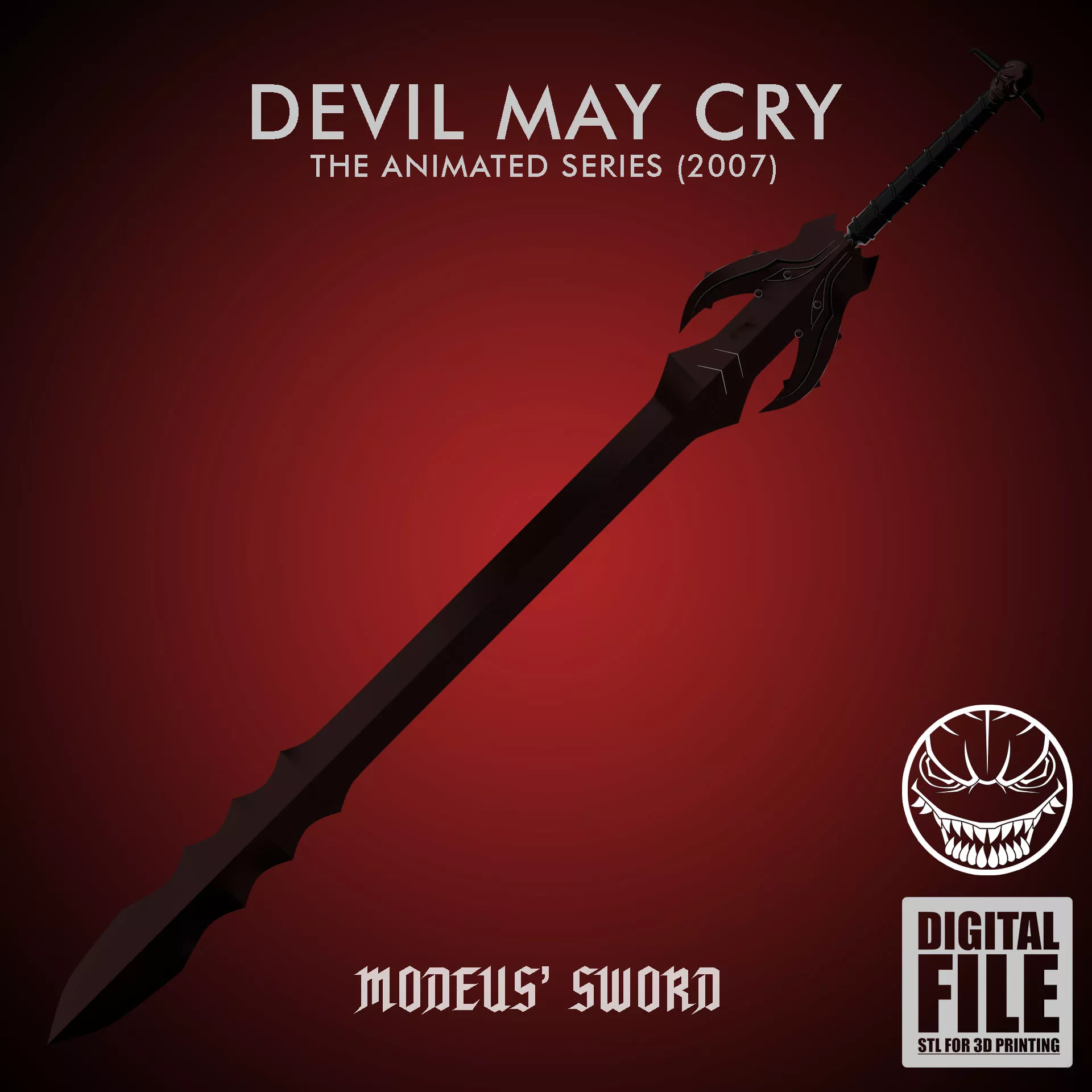 MODEUS SWORD - DMC ANIME 2007 3D print model