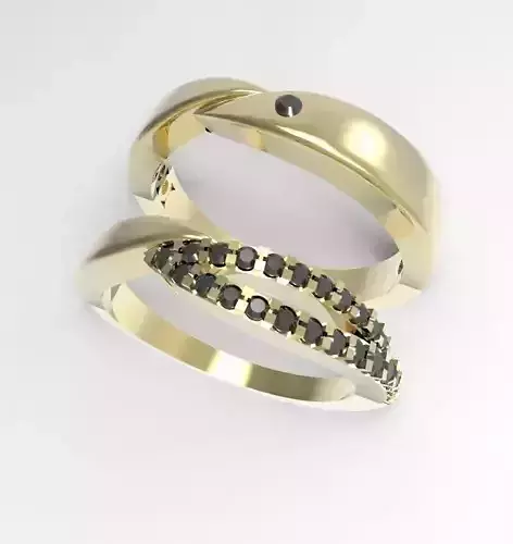  Soft Line Rings