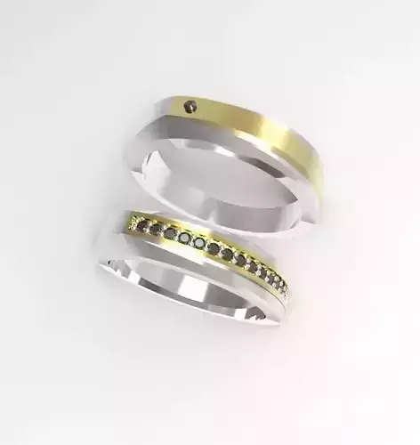  simple line engagement ring