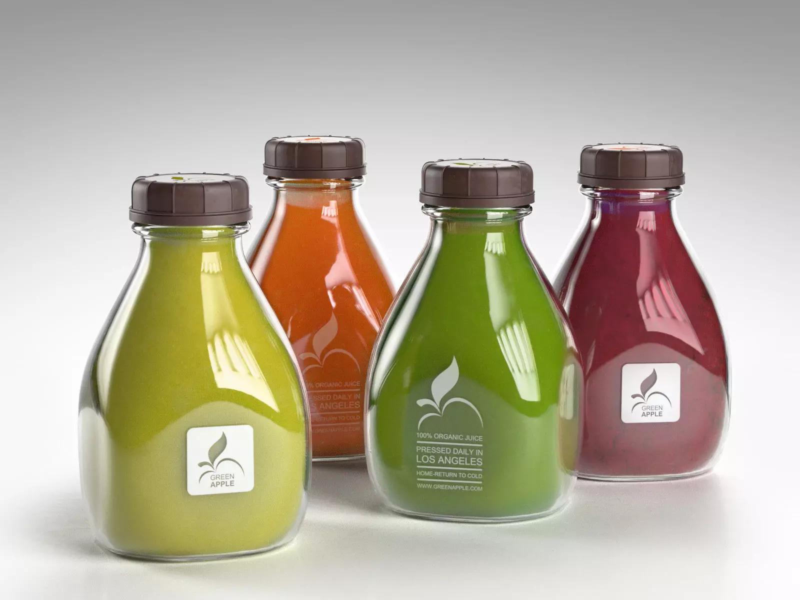 Living Green Juices 3D model_0
