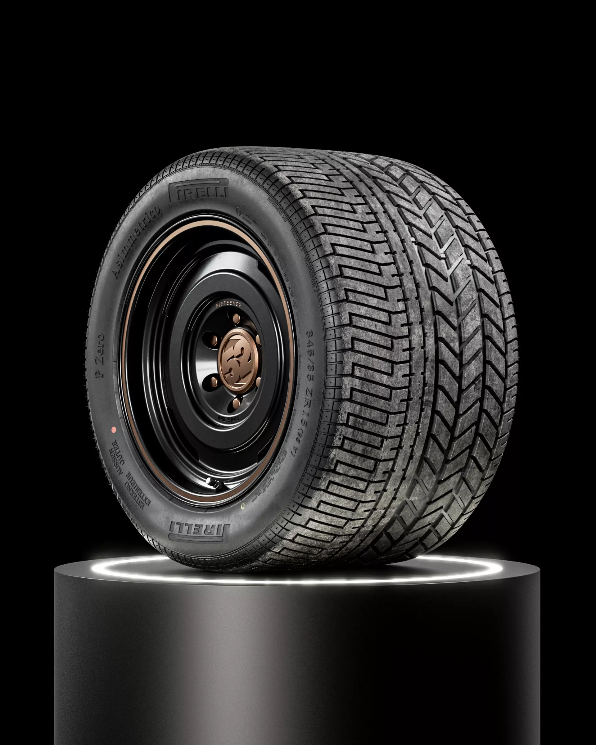 P ZERO Asimmetrico 345 35 ZR 15 3D model
