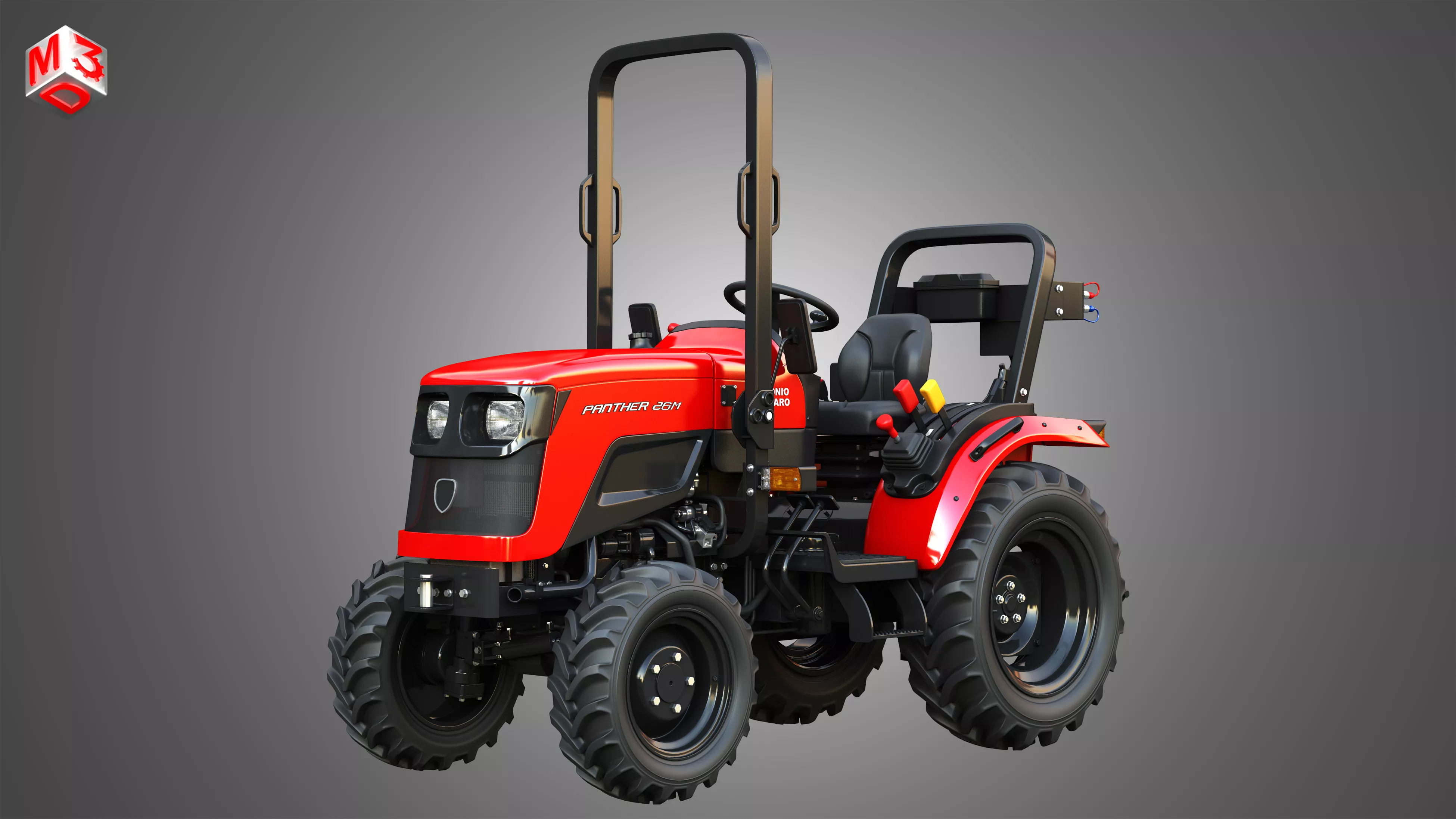 Panther 26M Compact Tractor 3D model