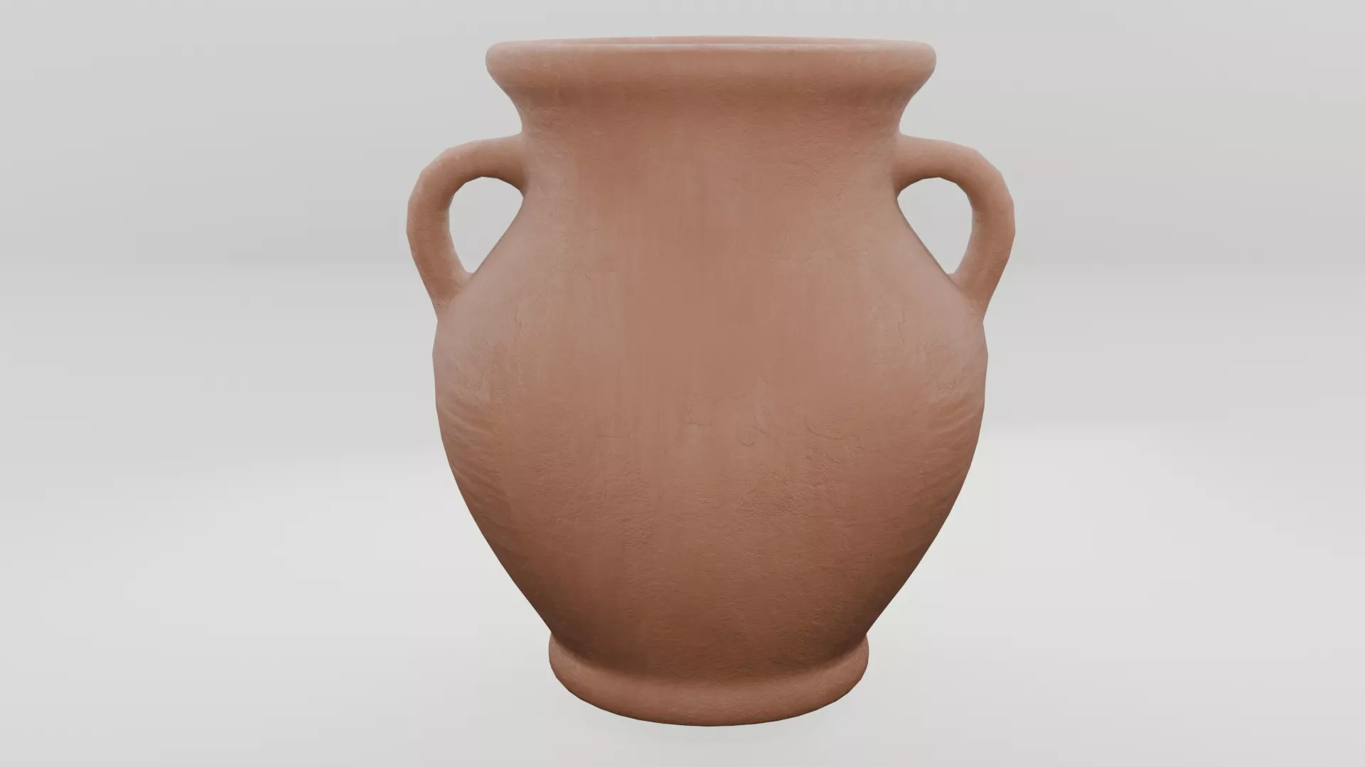 medieval pottery Low-poly 3D model