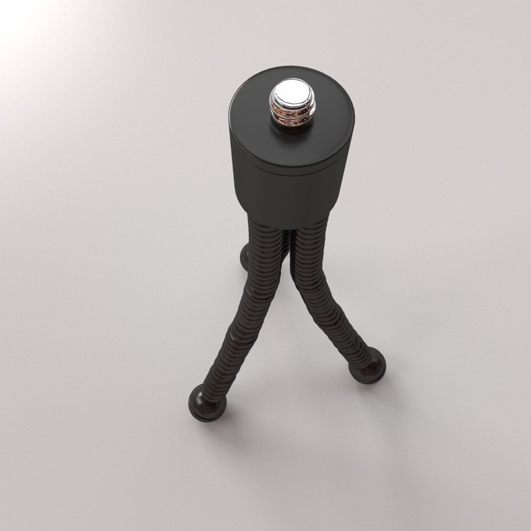 Mini Tripod 3D model_1