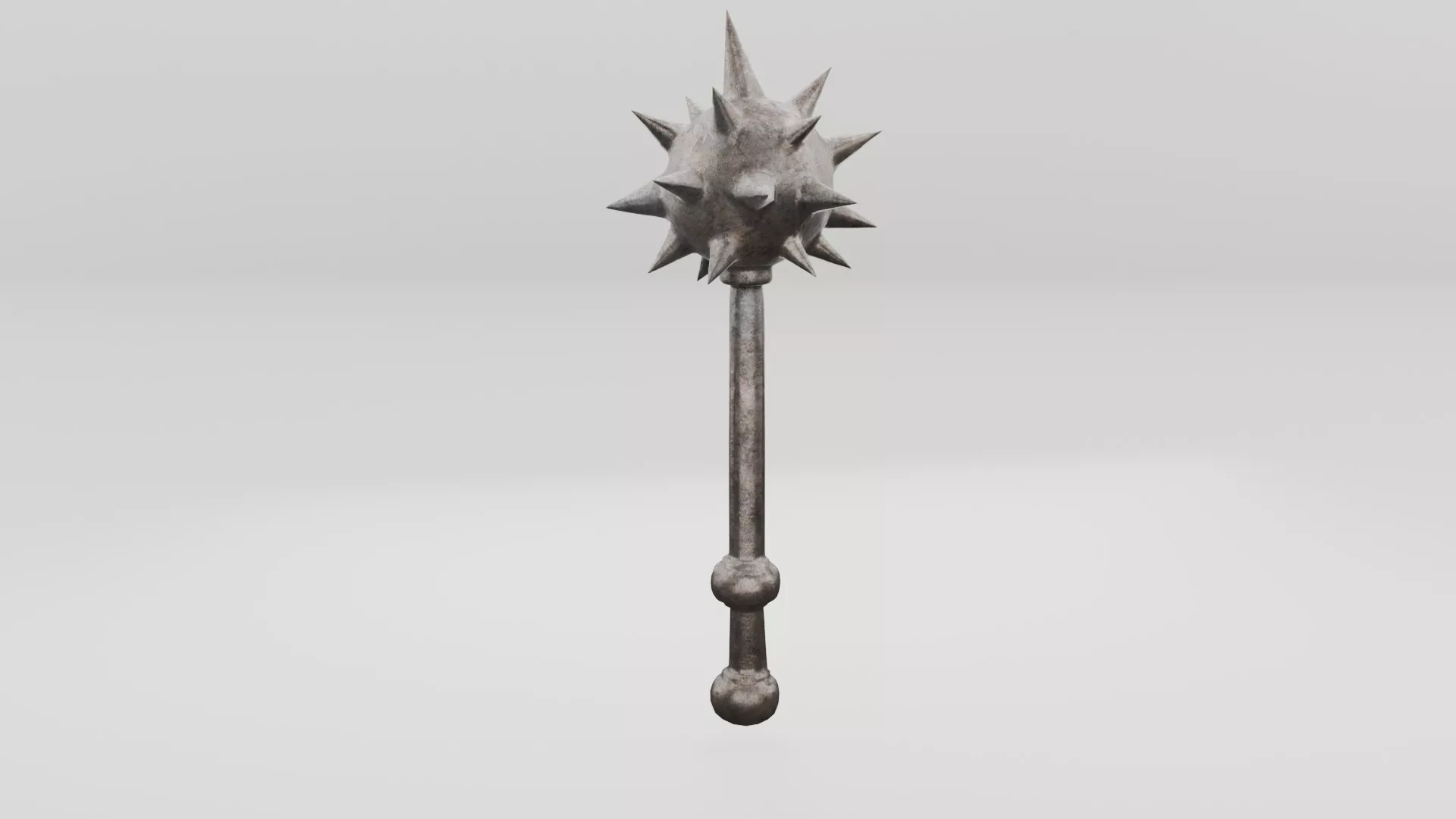 Morning Star Weapon Low-poly 3D model