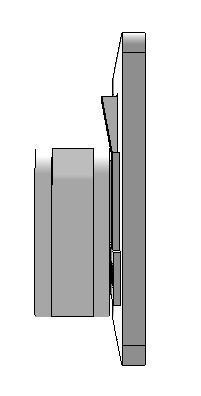 UK double electric socket with plug  Free low-poly 3D model_6