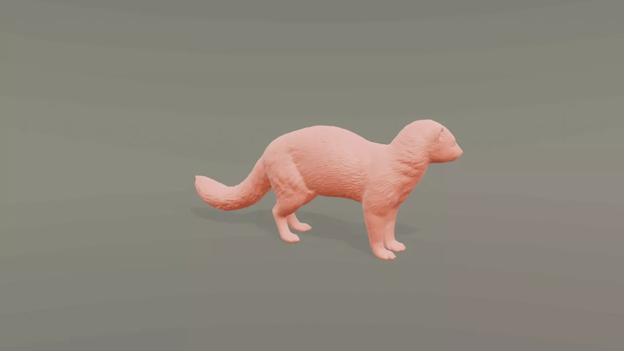 Fisher 3D print model