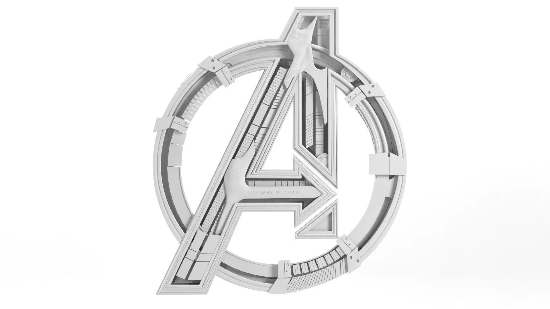 Avengers Age of Ultron Free low-poly 3D model_0