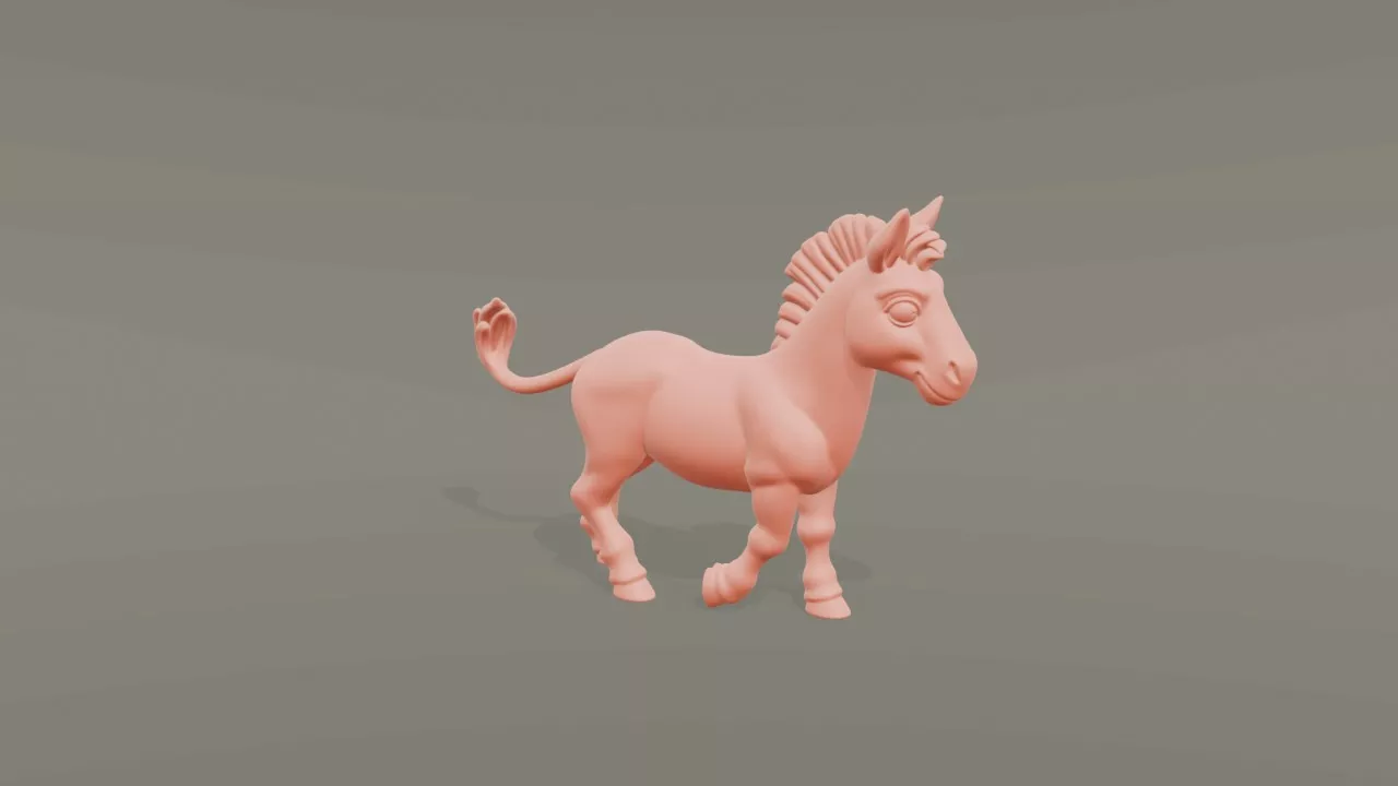Cartoon Onager 3D print model