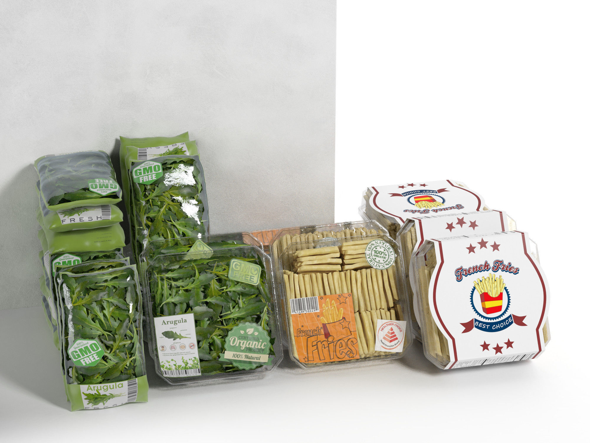 Packed Vegetables 2