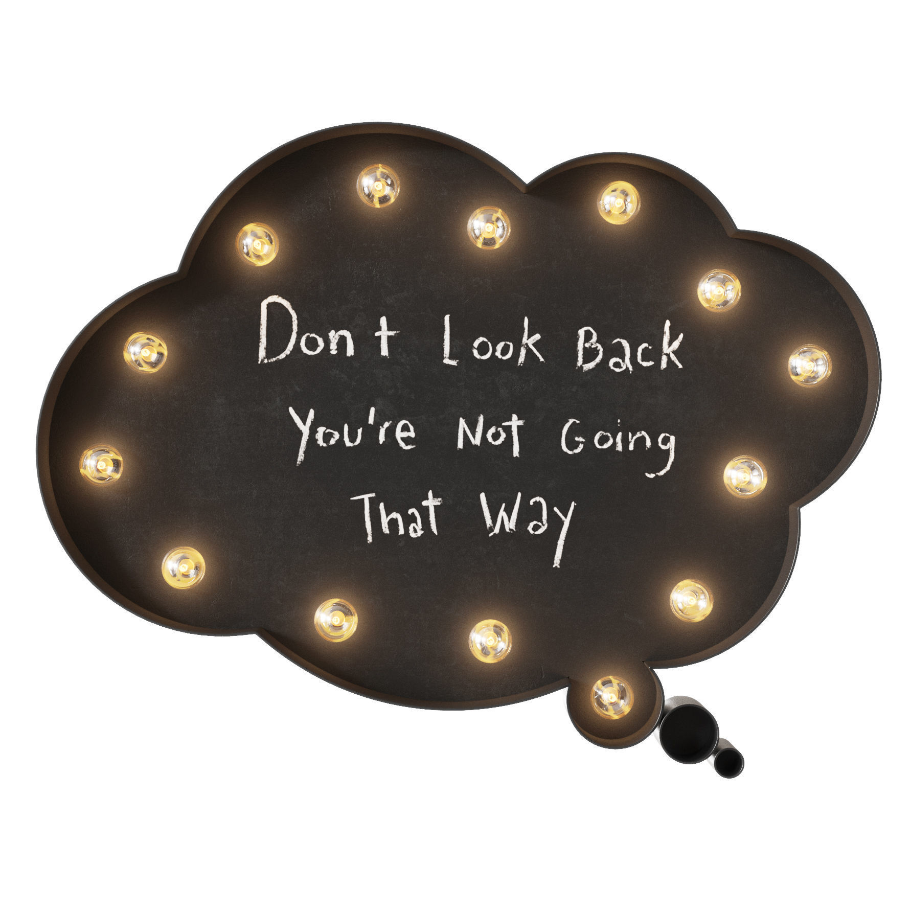 Black Board 3D model_1