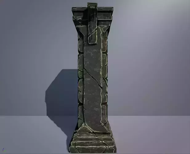 Low Poly Geant Pillar