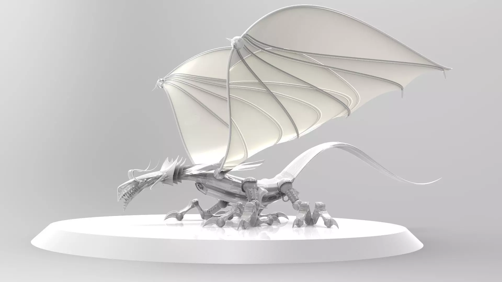 Dragon 3D model_0