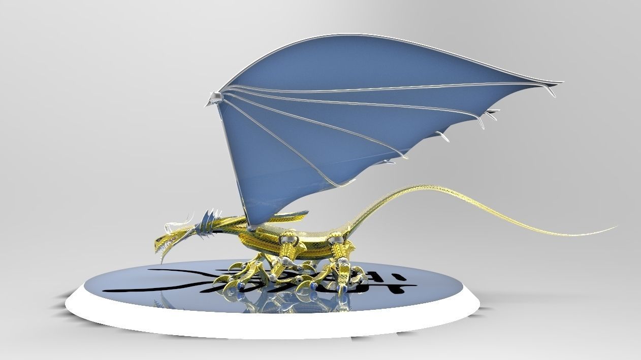 Dragon 3D model_7